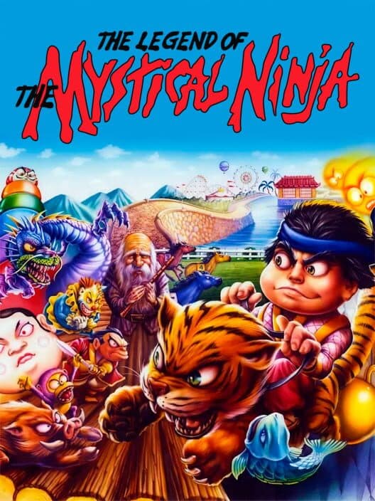 Обложка The Legend of the Mystical Ninja