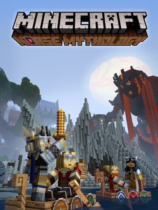 Обложка Minecraft: Norse Mythology Mash-up