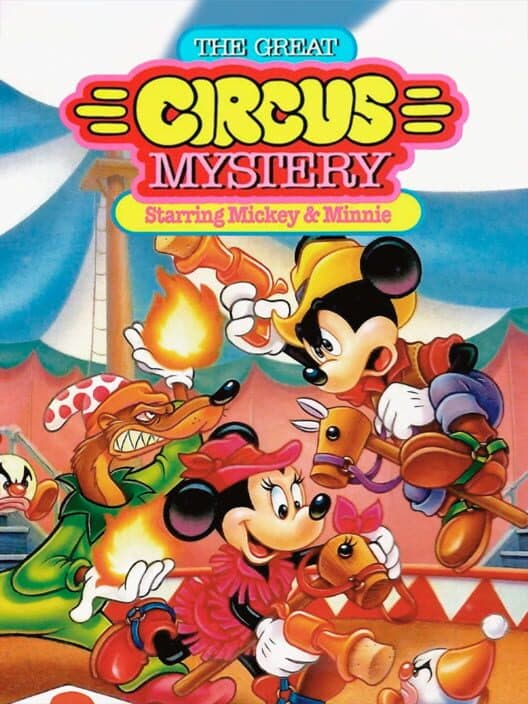 Обложка The Great Circus Mystery Starring Mickey & Minnie