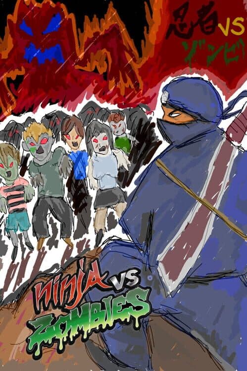 Обложка Ninja vs. Zombies