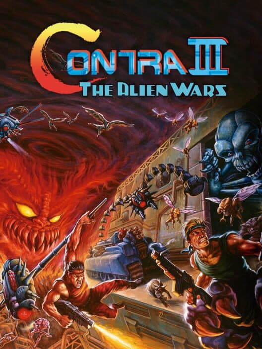 Обложка Contra III: The Alien Wars