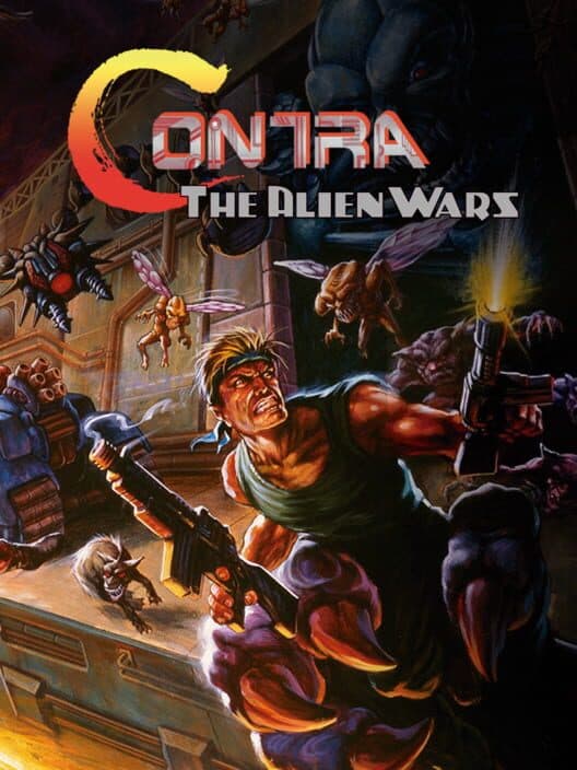 Обложка Contra: The Alien Wars