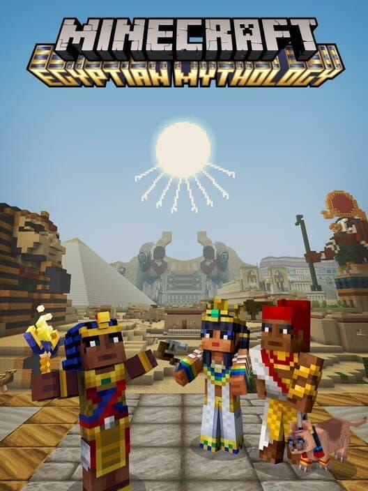 Обложка Minecraft: Egyptian Mythology Mash-up