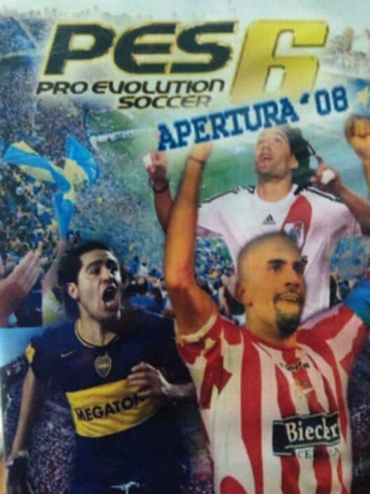 Обложка Pro Evolution Soccer 6: Apertura 2008