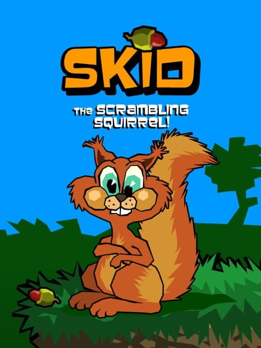 Обложка Skid the Scrambling Squirrel