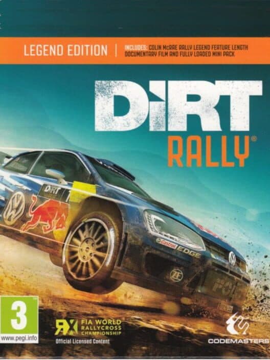 Обложка Dirt Rally: Legend Edition