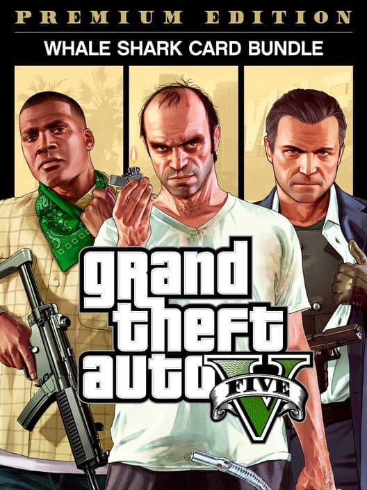 Обложка Grand Theft Auto V: Premium Online Edition & Whale Shark Card Bundle