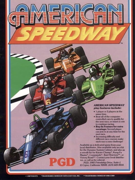Обложка American Speedway