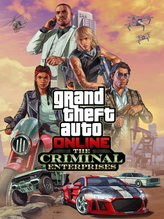 Обложка Grand Theft Auto Online: The Criminal Enterprises
