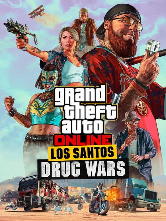 Обложка Grand Theft Auto Online: Los Santos Drug Wars