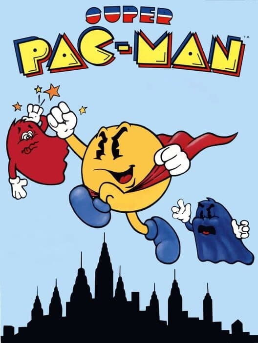 Обложка Super Pac-Man