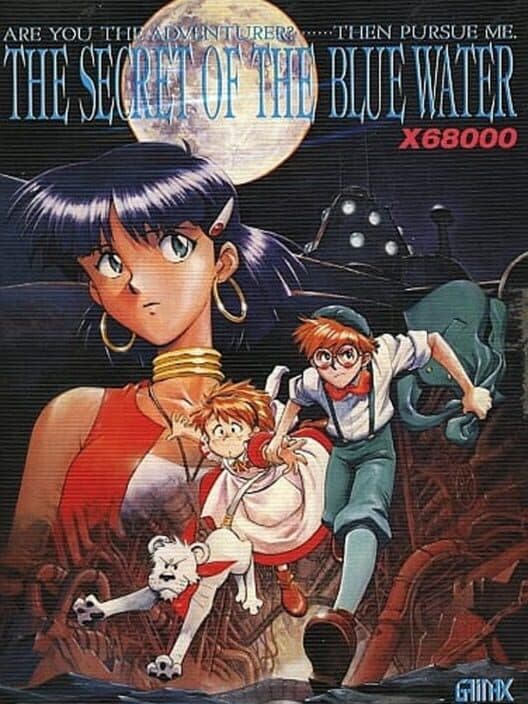 Обложка The Secret of the Blue Water