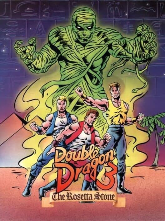 Обложка Double Dragon 3: The Rosetta Stone