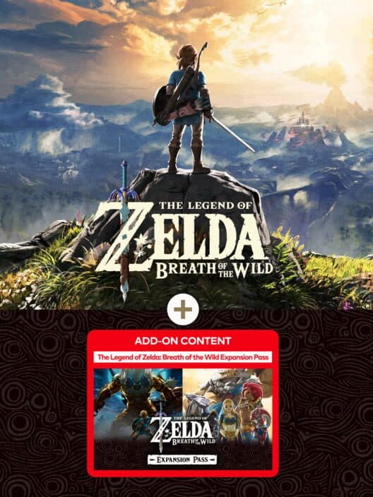 Обложка The Legend of Zelda: Breath of the Wild and The Legend of Zelda: Breath of the Wild Expansion Pass Bundle