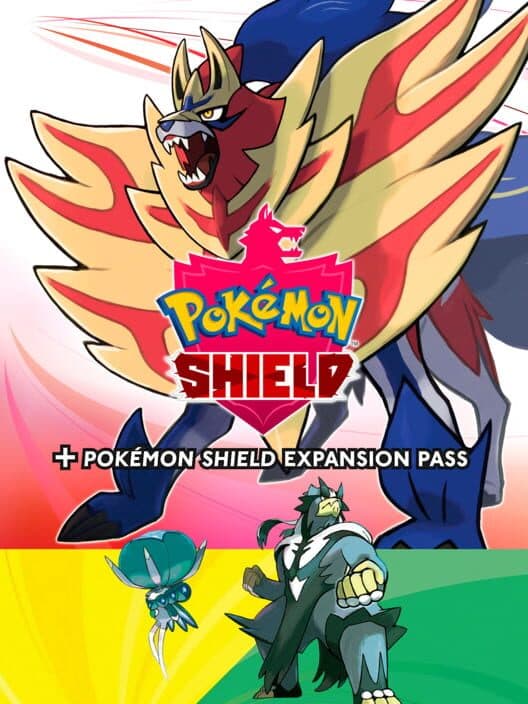 Обложка Pokémon Shield + Expansion Pass