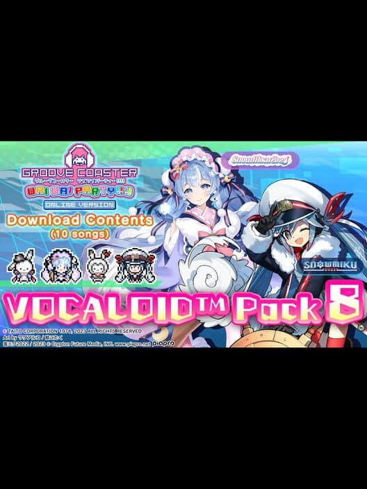 Обложка Groove Coaster: Wai Wai Party!!!! - Vocaloid Pack 8