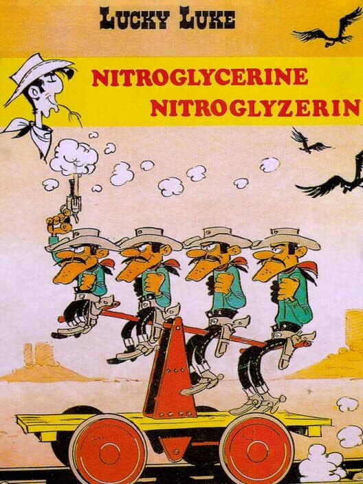 Обложка Lucky Luke: Nitroglycerine