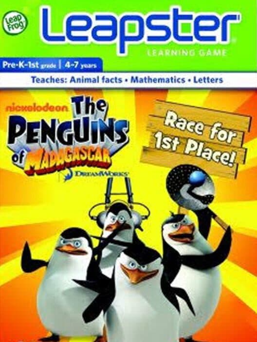Обложка The Penguins of Madagascar: Race for 1st Place!