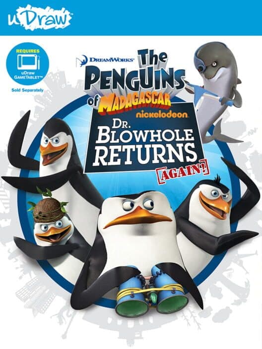 Обложка The Penguins of Madagascar: Dr. Blowhole Returns Again!