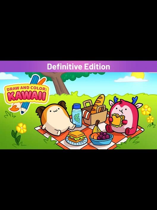 Обложка Draw and Color: Kawaii - Definitive Edition