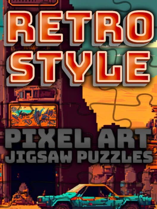 Обложка Retro Style: Pixel Art Jigsaw Puzzles