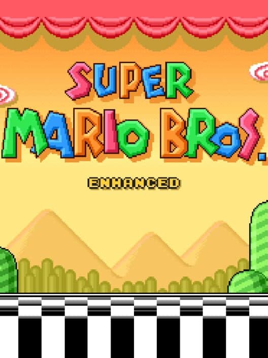 Обложка Super Mario Bros. Enhanced