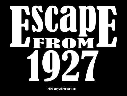 Обложка Escape from 1927