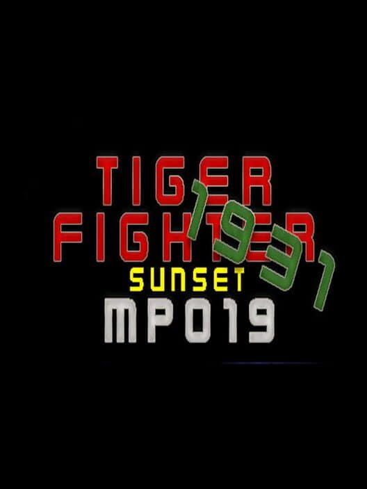 Обложка Tiger Fighter 1931: Sunset MP019