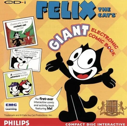Обложка Felix the Cat's Giant Electronic Comic Book