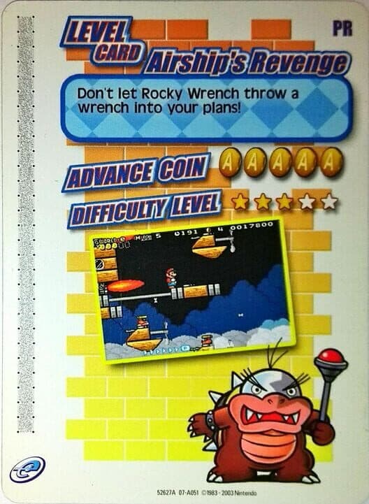 Обложка Super Mario Advance 4: Super Mario Bros. 3-e - Airship's Revenge