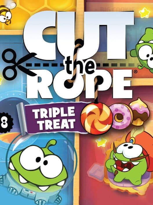 Обложка Cut the Rope: Triple Treat