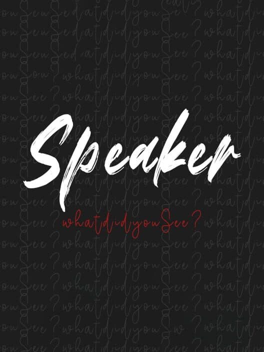 Обложка Speaker