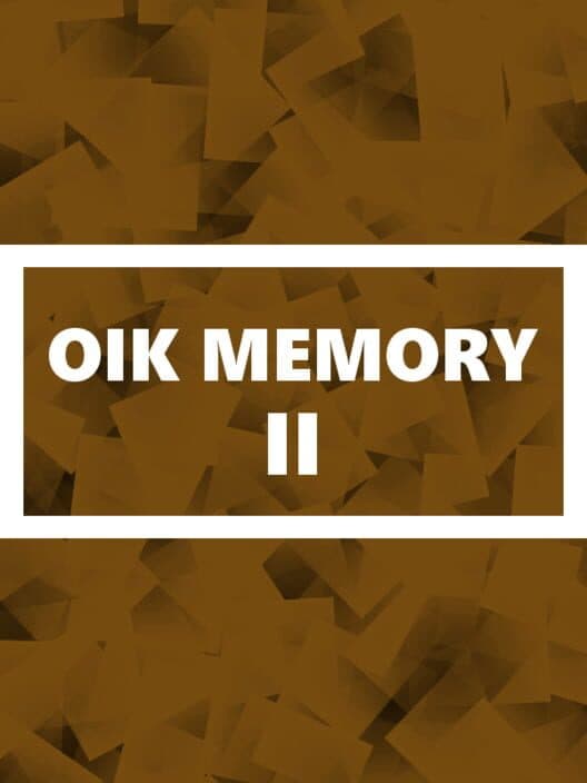 Обложка Oik Memory 2
