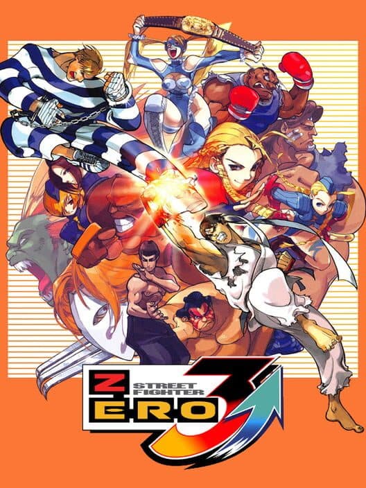 Обложка Street Fighter Zero 3 Upper