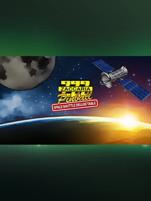 Обложка Zaccaria Pinball: Space Shuttle Deluxe Pinball Table