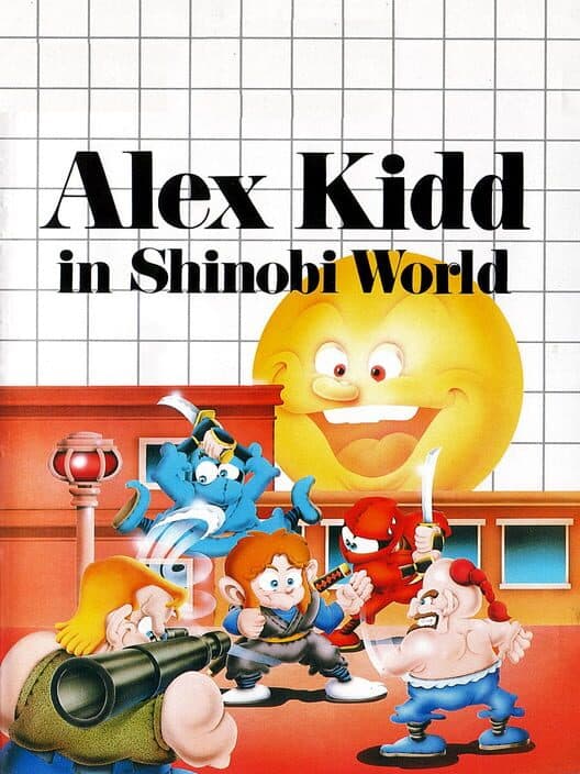 Обложка Alex Kidd in Shinobi World