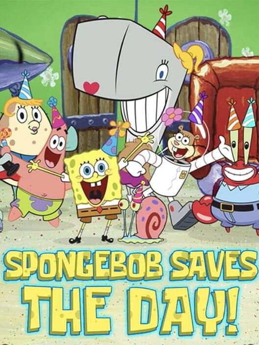 Обложка SpongeBob SquarePants: SpongeBob Saves the Day!