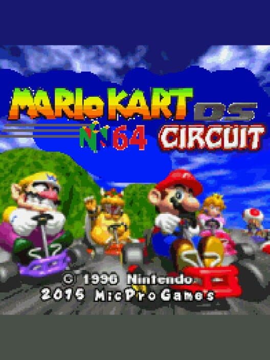 Обложка Mario Kart DS N64 Circuit