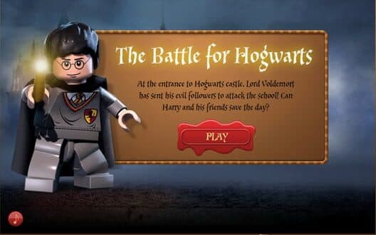 Обложка LEGO Harry Potter: The Battle for Hogwarts