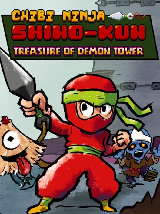 Обложка Chibi Ninja Shino-kun: Treasure of Demon Tower