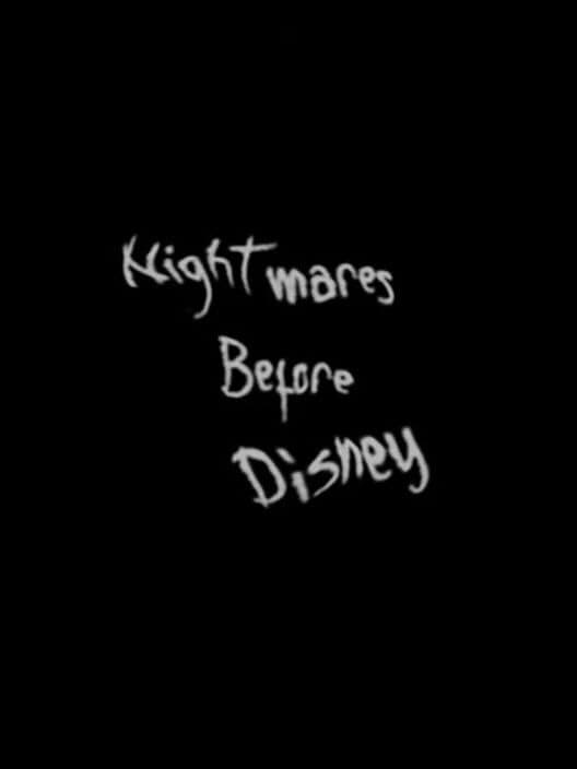 Обложка Nightmares Before Disney