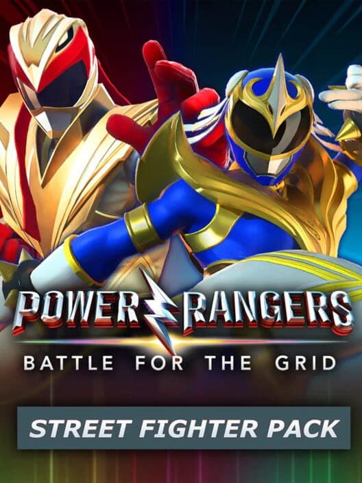 Обложка Power Rangers: Battle for the Grid - Street Fighter Pack