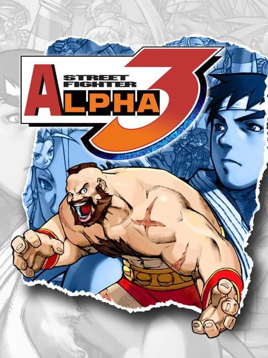 Обложка Street Fighter Alpha 3