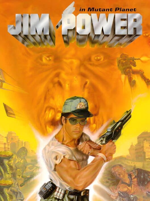 Обложка Jim Power in Mutant Planet