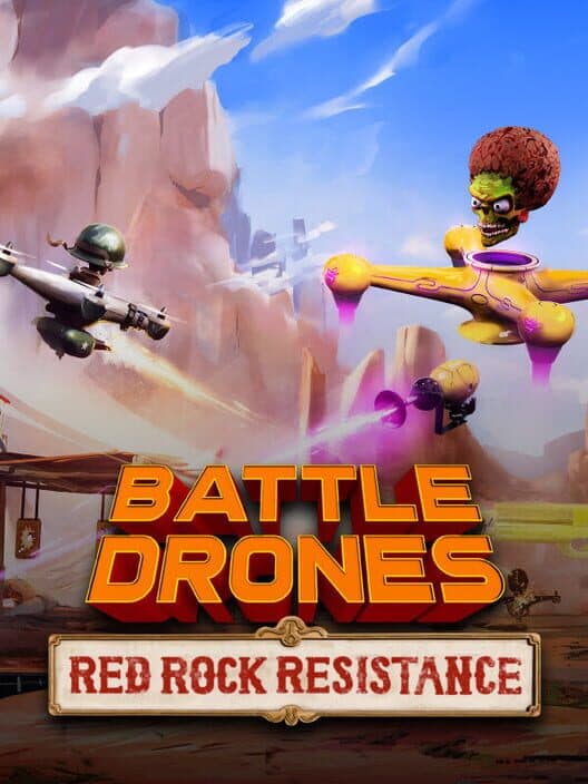 Обложка Battle Drones: Red Rock Resistance