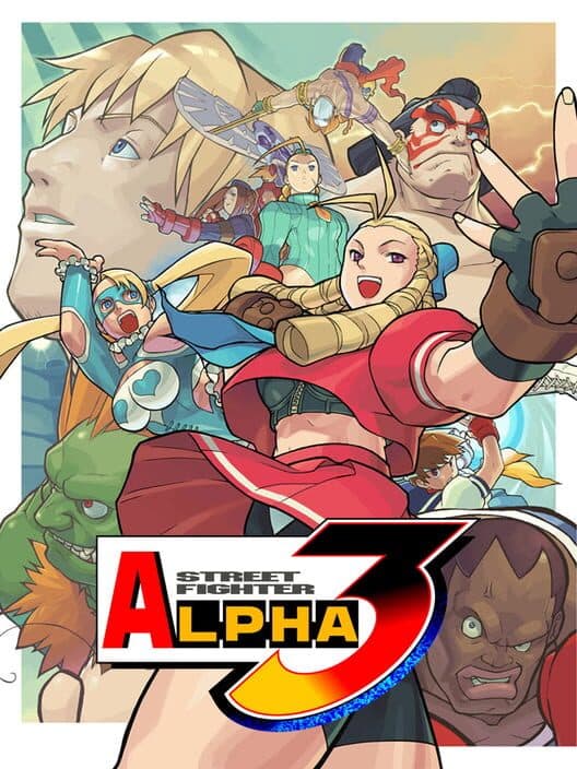 Обложка Street Fighter Alpha 3