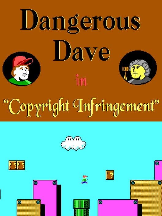Обложка Dangerous Dave in Copyright Infringement