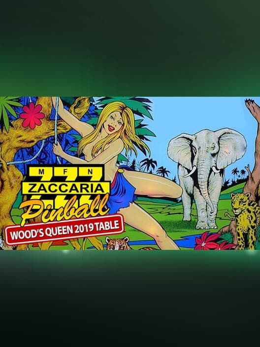 Обложка Zaccaria Pinball: Wood's Queen 2019 Table