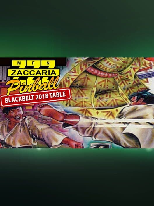 Обложка Zaccaria Pinball: Blackbelt 2018 Table