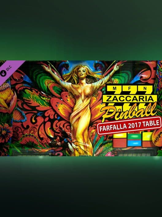 Обложка Zaccaria Pinball: Farfalla 2017 Table